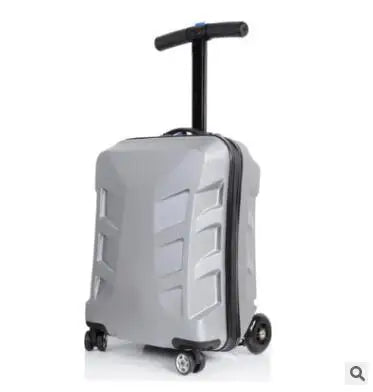 Brand 21"scooter suitcase with wheels Travel Luggage Case micro Scooter Case quality skateboard rolling luggage suitcase Baggage