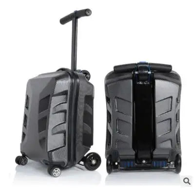 Brand 21"scooter suitcase with wheels Travel Luggage Case micro Scooter Case quality skateboard rolling luggage suitcase Baggage