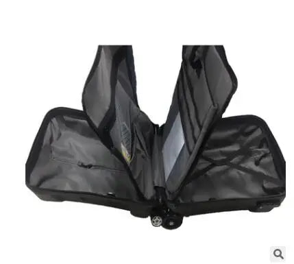 Brand 21"scooter suitcase with wheels Travel Luggage Case micro Scooter Case quality skateboard rolling luggage suitcase Baggage