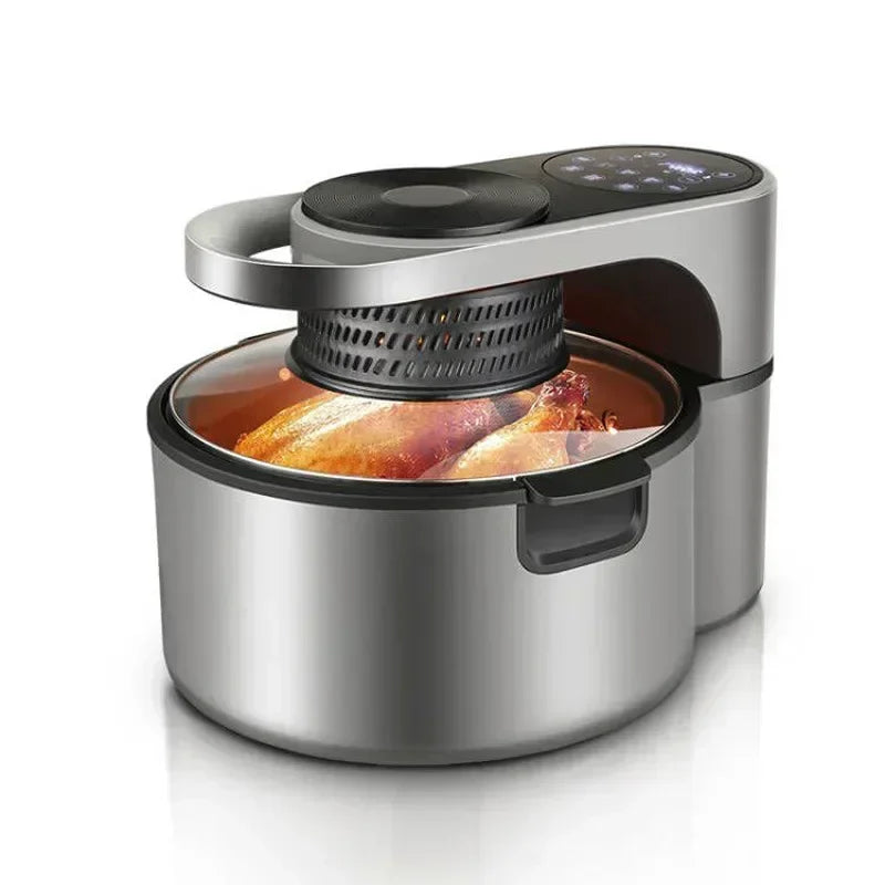 New Air Fryer. Multifunction. Visual Touch Control. Automatic Intelligent Rotary. Large Capacity. Electric Fryer & Electric Oven