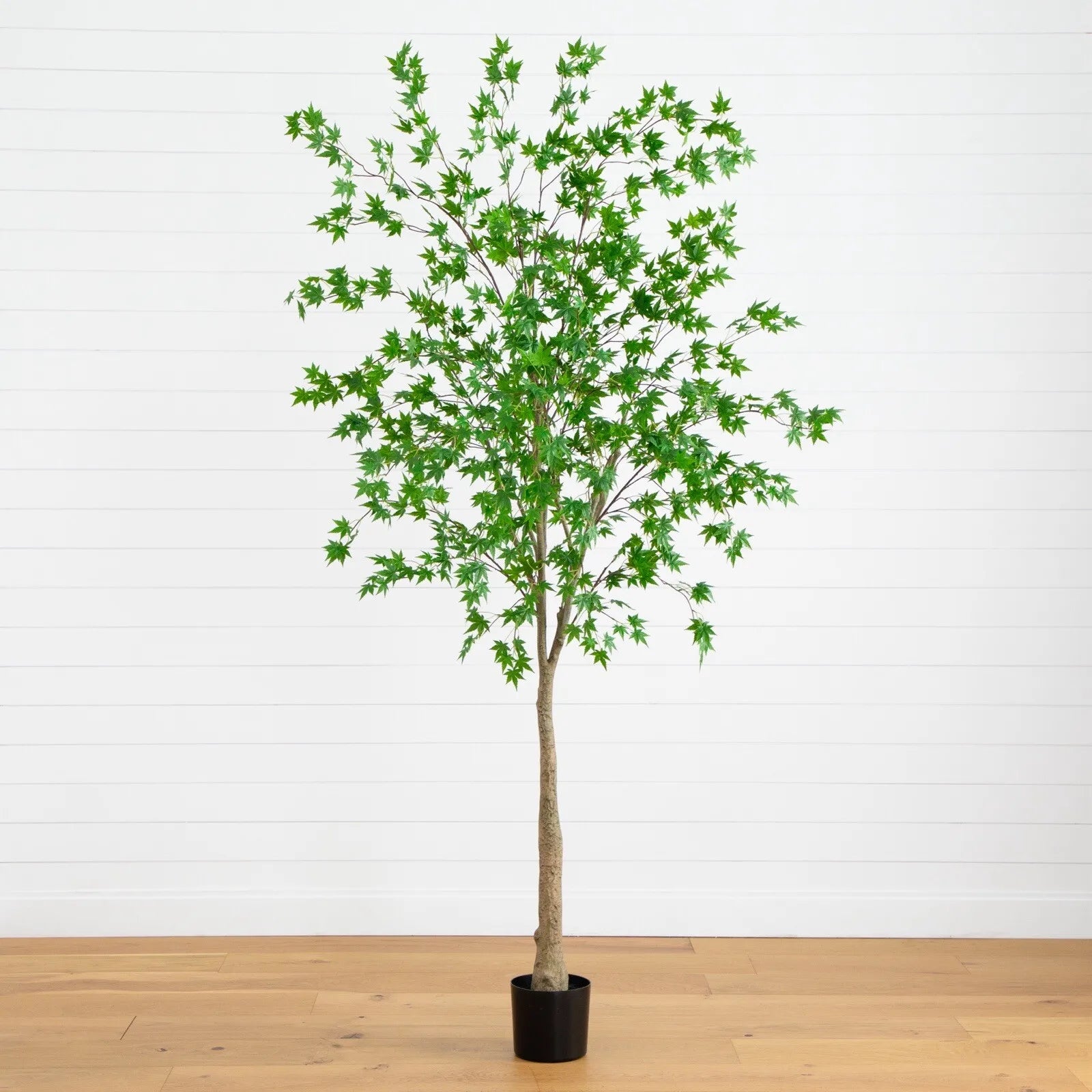 8’ Artificial Maple Tree with Real Touch Leaves Home Decor.