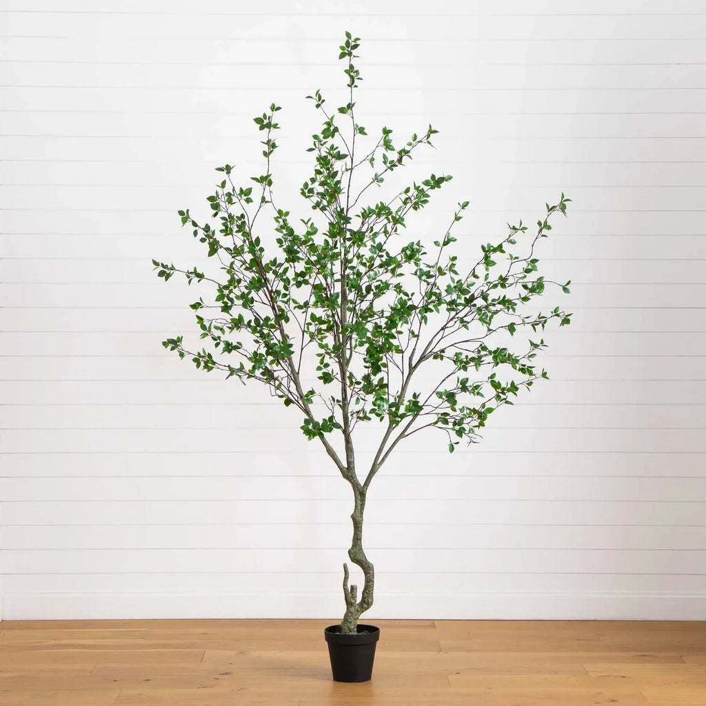 10’ Artificial Citrus Minimalist Tree Home Decor.