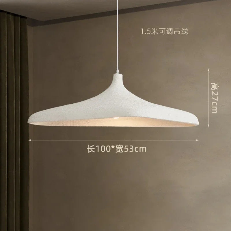 Japan Wabi Sabi Led Pendant Lights Dining Room Luxury E27 Ceiling Chandelier Home Decor Lamparas Simple Luminarias Hanging Lamp