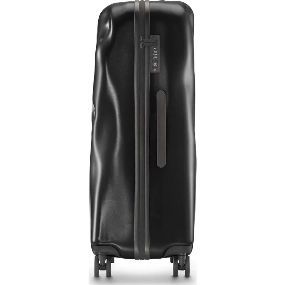 31 Inch Rolling Suitcase with 4 Spinner Wheels, Hardside Polycarbonate Travel Luggage, Lightweight, Interio