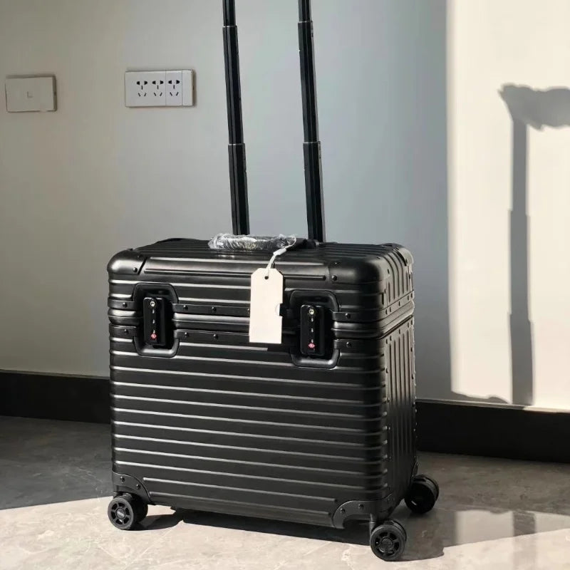 German Luggage Trolley Case Magnesium Aluminum Alloy High-grade Sense Storage Box Travel Case Outdoor Airplane Large Capacity