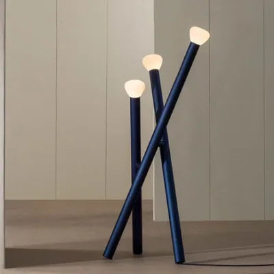 Nordic Floor Lamp Creative Orange Tripod  Standing Lamp Artistic Room Decoration Living Room Simple Lounge Designer Lamp
