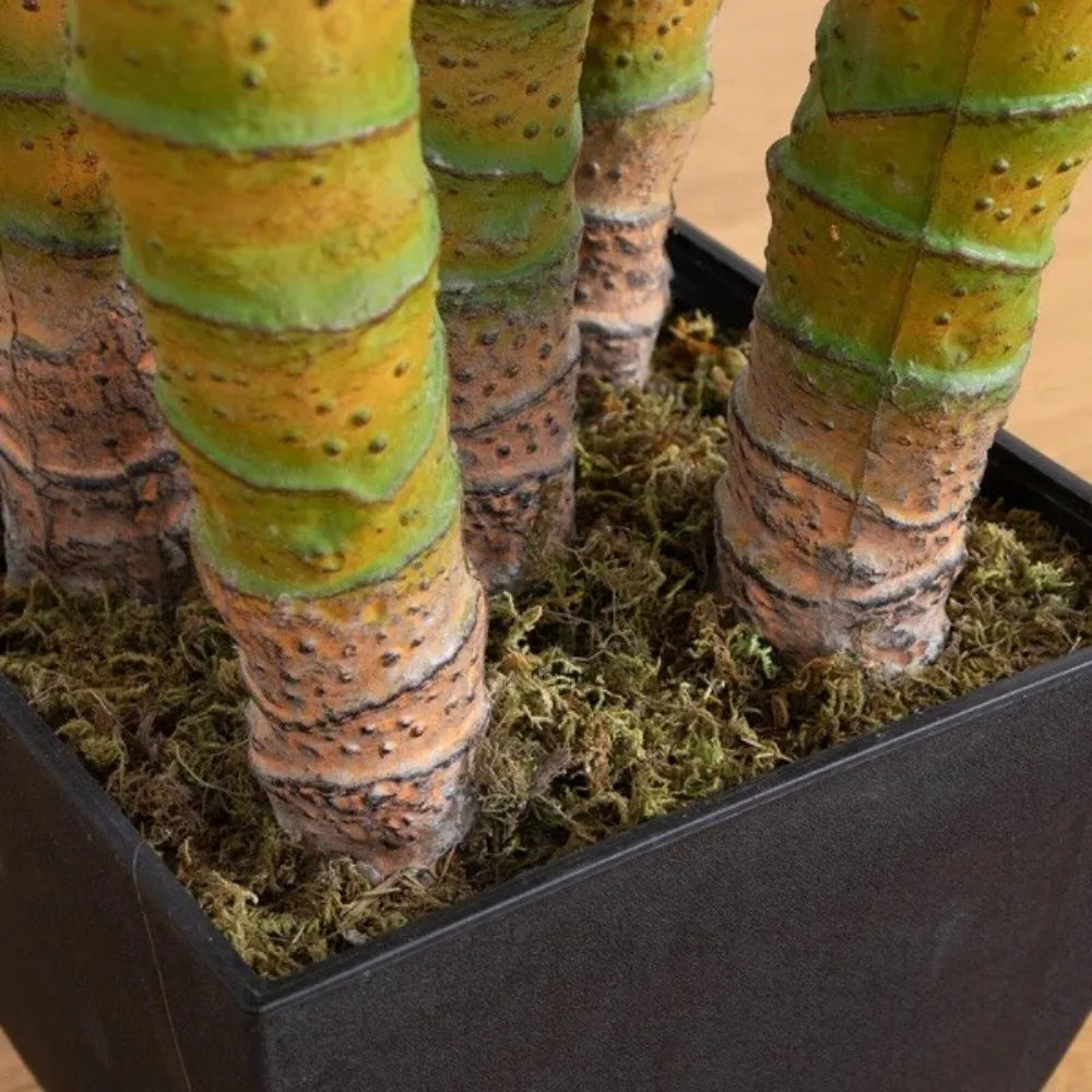 9.5’ Giant Five Stalk Artificial Areca Palm Tree Home Decor