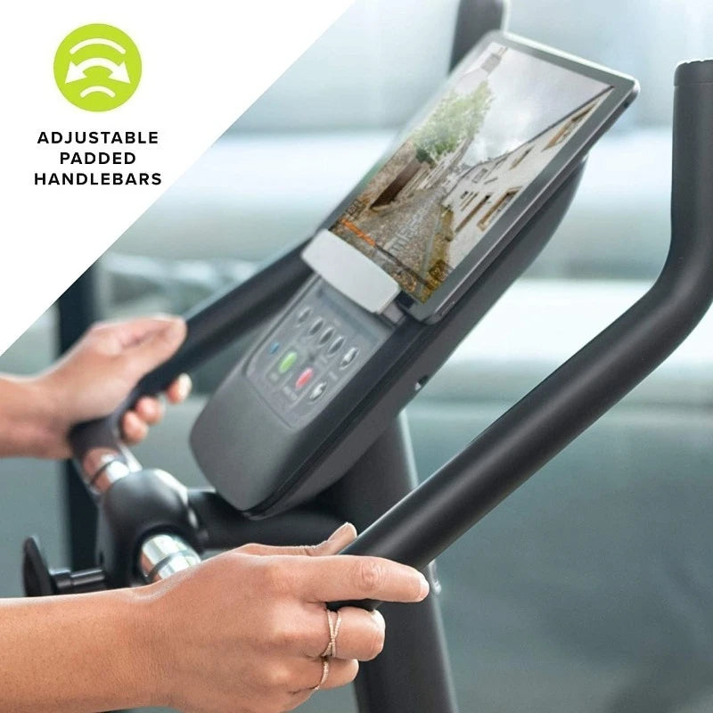 Fitness 130 Upright Bike,Black,Indoor,Magnetic