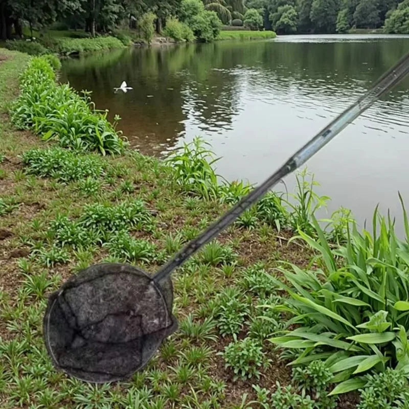 4.2 Meters 9000 Watts Aluminum Alloy Ultra-light Fishing Tool Electric Automatic Telescopic Fishing Net