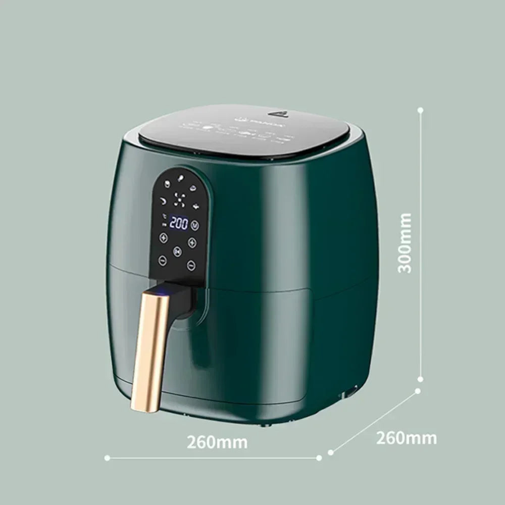 New air fryer. 6L large capacity. Home kitchen. Multi-function intelligent. Oil-free, smoke-free. For French fries.