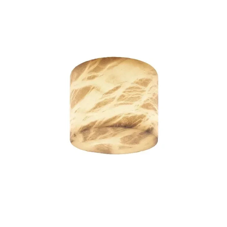 2025 Modern Home Decoration Small Marble Ceiling Lamp Led 2024 New Design Spanish Marble Lustres for Bedroom Hallway