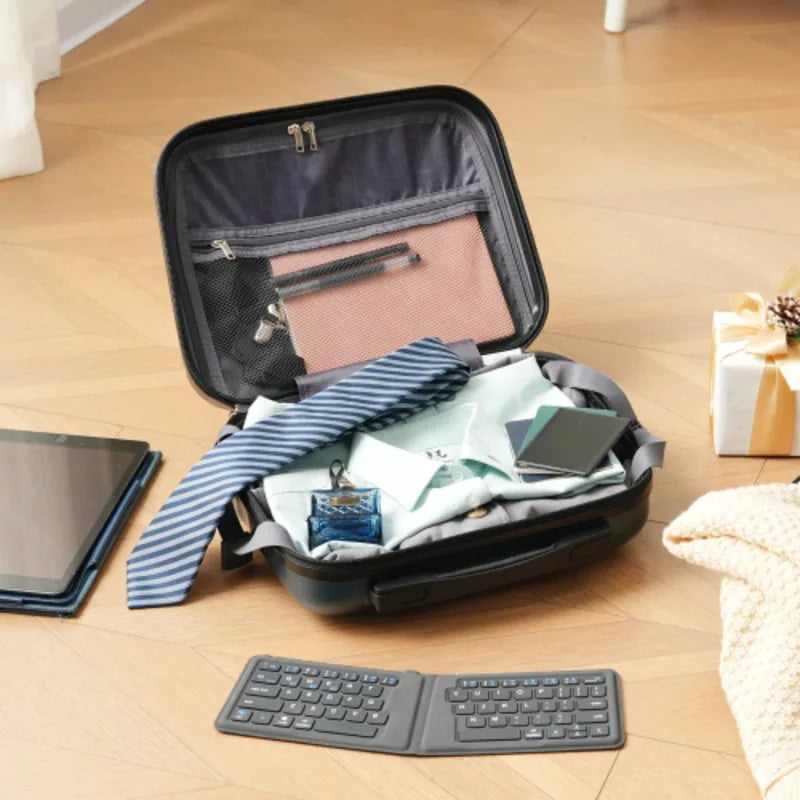 6 Pieces Set of ABS Hard Shell Luggage  Lightweight and Durable Luggage With Dual Rotating Wheels Suitable for Travel