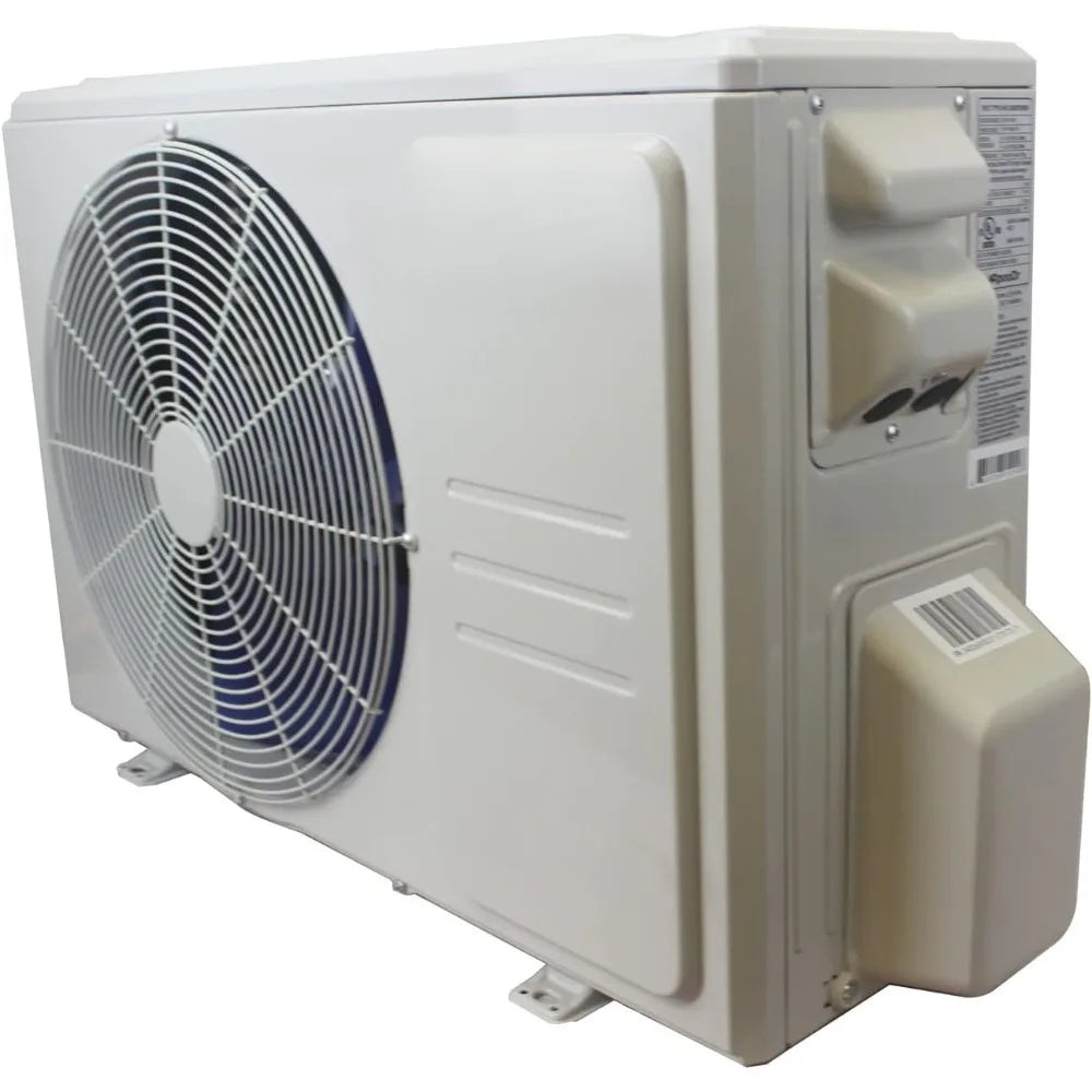 12000 BTU Mini Split Air Conditioner Ductless Inverter 17.4 SEER2 with Heat Pump 110V 1 Ton - Installation Kit Included