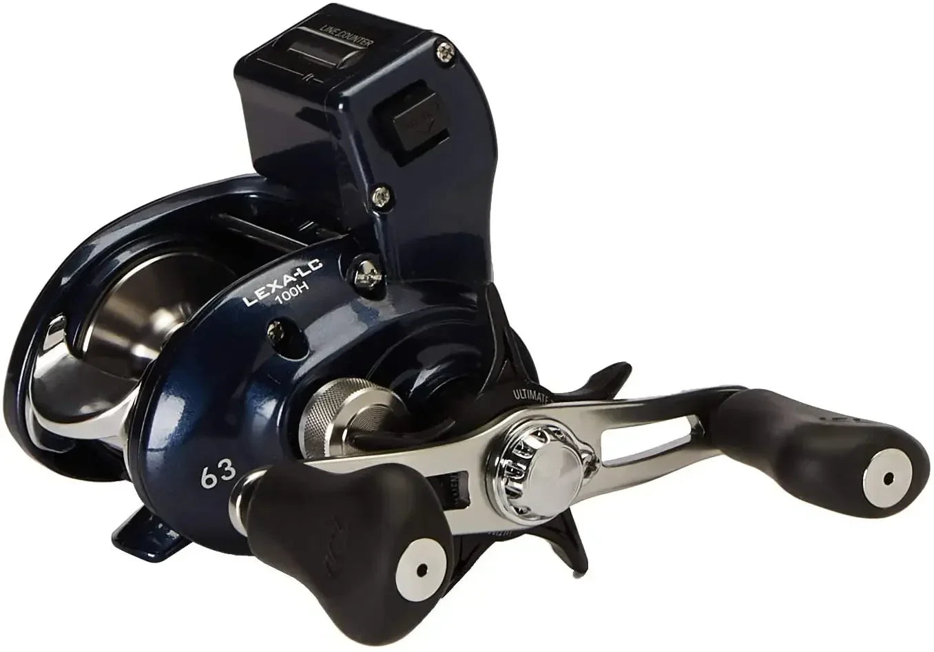 SUMMER 50% DISCOUNT SALES BUY 10 GET 5 FREE UNIT Reels Line Counter LEXA-LC100H Lexa 100Linecounter Baitcasting Reel,