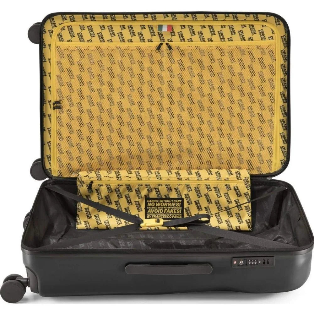 31 Inch Rolling Suitcase with 4 Spinner Wheels, Hardside Polycarbonate Travel Luggage, Lightweight, Interio