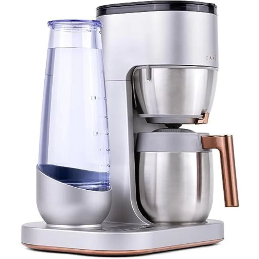 Specialty Grind and Brew Coffee Maker with Single-Serve Option 10-Cup Thermal Carafe for Home Use WiFi Enabled Smart Technology