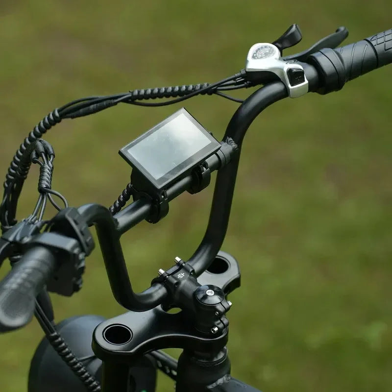 CYCROWN Hunter 20" Retro Electric Dirt Bike 750W Motor 48V 13Ah Single Battery