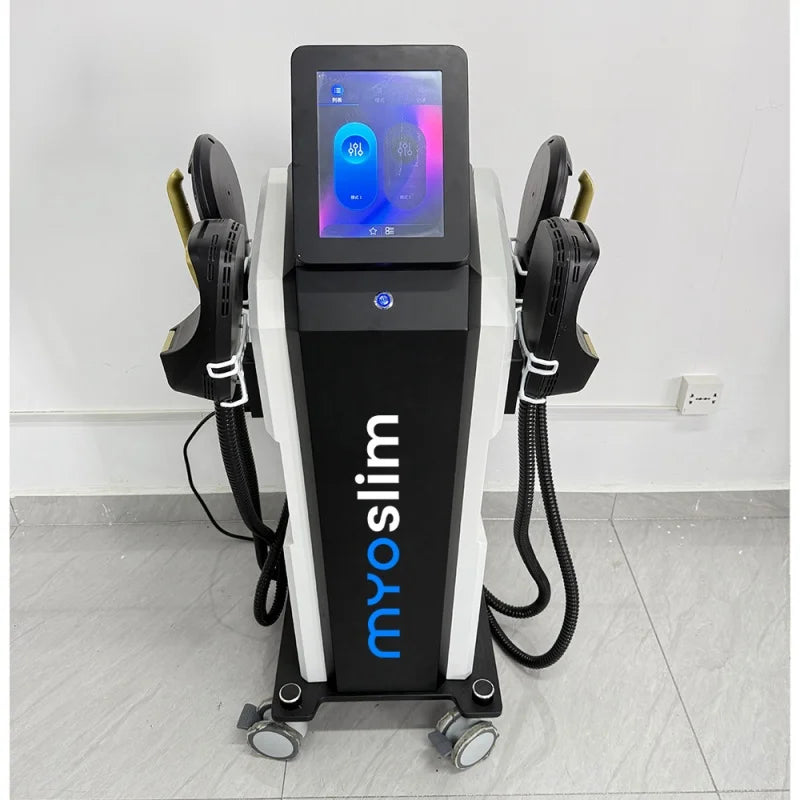 6500W EMS Neo Body Sculpt PRO Ultra 15T HIEMT 200Hz Machine Body Slimming Fat Burning Muscle Stimulation 4 Handles RF