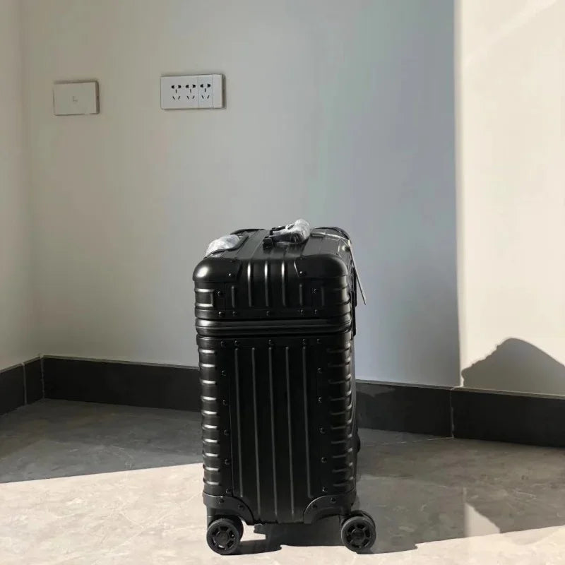 German Luggage Trolley Case Magnesium Aluminum Alloy High-grade Sense Storage Box Travel Case Outdoor Airplane Large Capacity