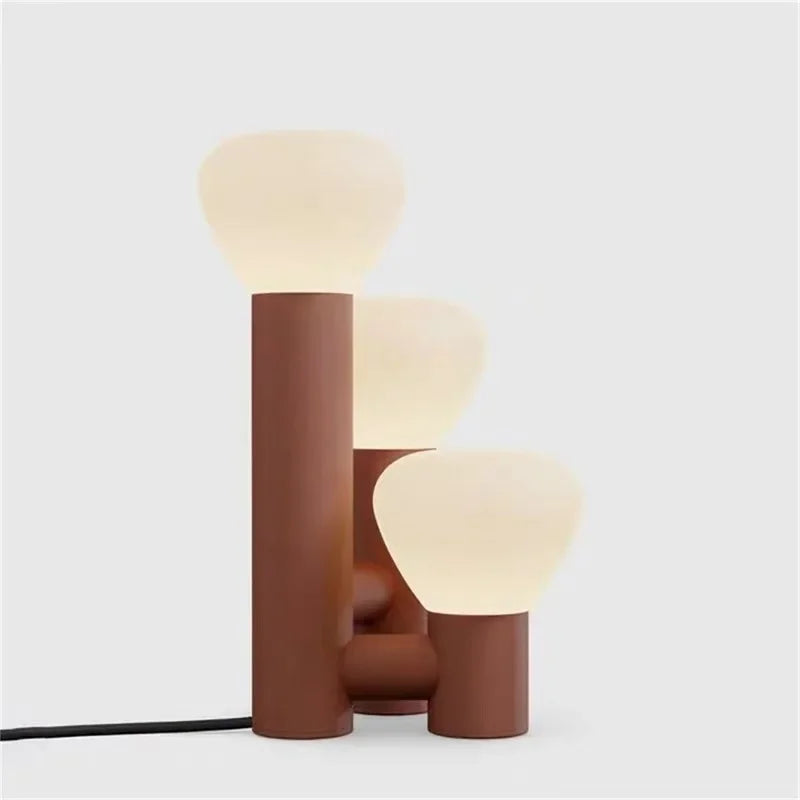 Nordic Floor Lamp Creative Orange Tripod  Standing Lamp Artistic Room Decoration Living Room Simple Lounge Designer Lamp
