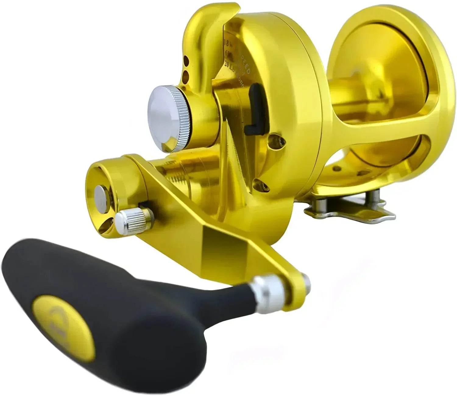 SUMMER 50% DISCOUNT SALES BUY 10 GET 5 FREE UNIT EatMyTackle 18W 2-Speed Saltwater Fishing Reel | Blue Marlin Tournament Ed
