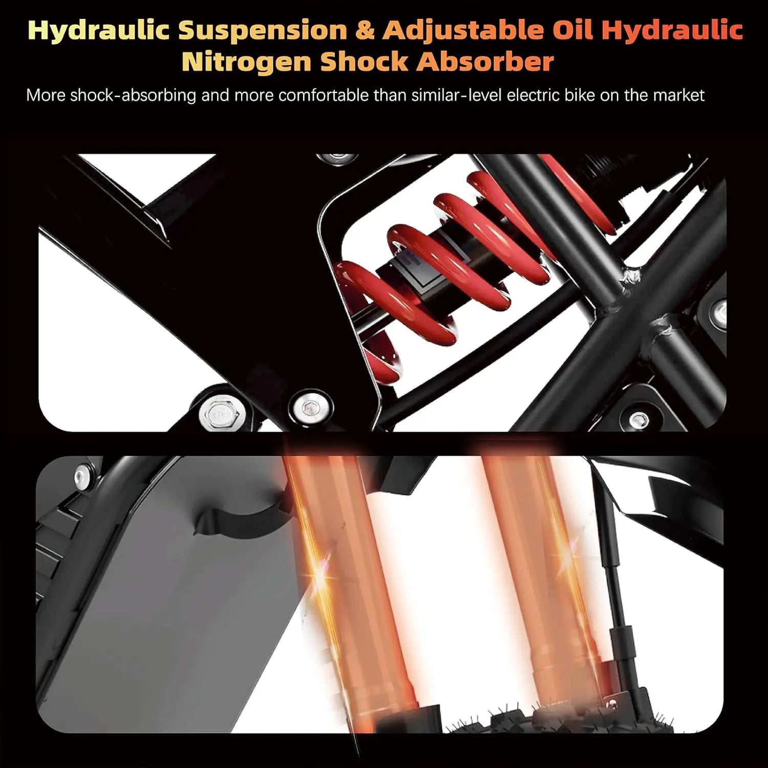 Electric Dirt Bike for Teens and Adults, 3000W Electric Motorcycle, 14/12 in Wide Tires, 38 Mph Speed, Equipped with 48V 23AH