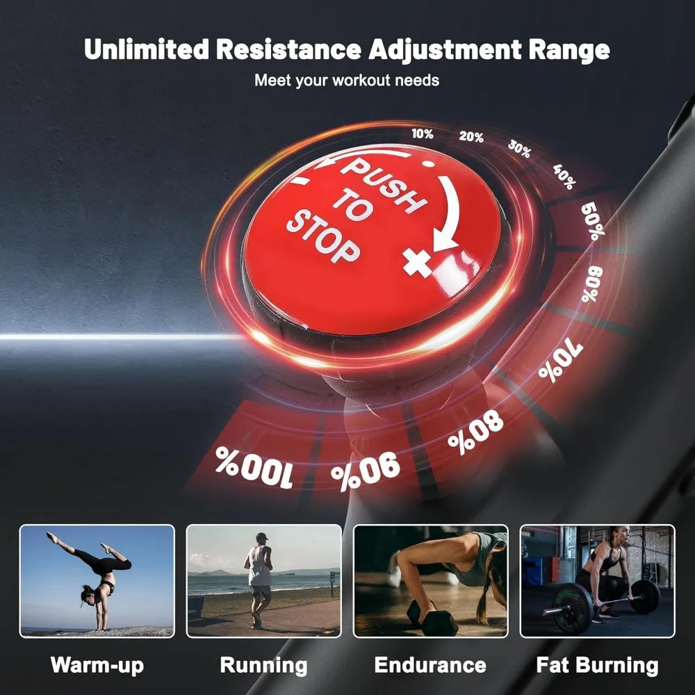 Sports Bike Indoor stationary bike with comfortable seat, pulse monitor and Ipad stand for home aerobics gym