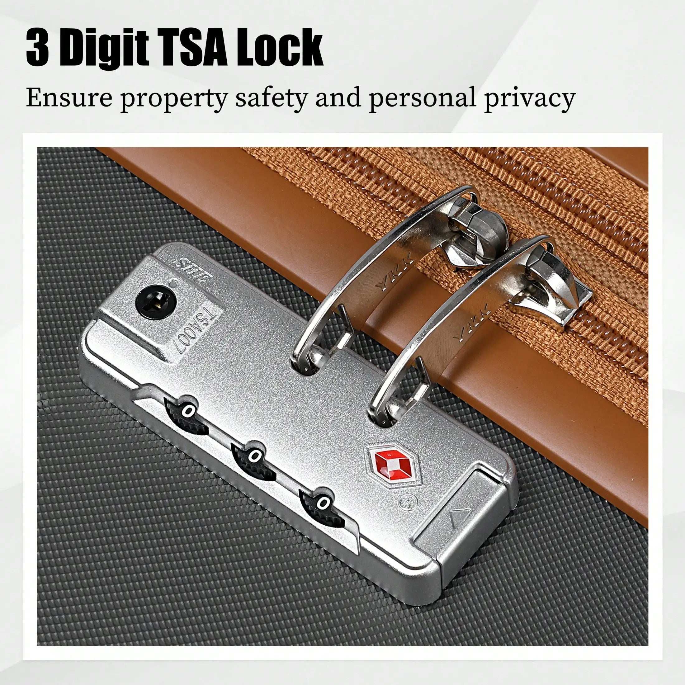 Travel Luggage Suitcase Set, Expandable Lightweight Carry on Suitcase with Duffel Bag,Toiletry Bag,TSA Lock,Spinner Wheels