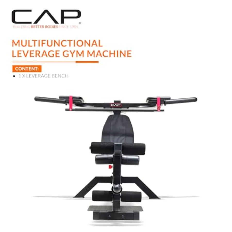 Multifunctional Leverage Gym Machine for Full-Body Strength Training