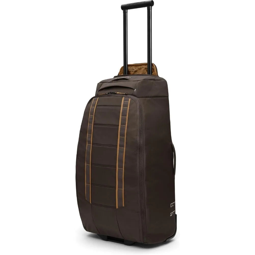 The Hugger Travel Roller Bag - Rolling Duffle Bag with Wheels and Handle, Durable Rolling Luggage, Interior Pockets,
