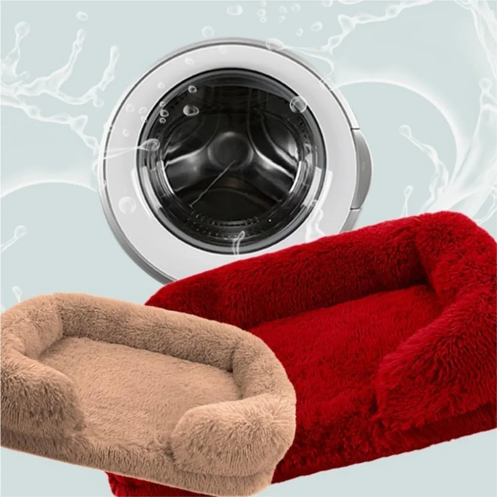 Autumn Winter Warm Removable Cover Dog Sofa Bed Cat Pad Large Size Pet Bed for Comfortable Rest