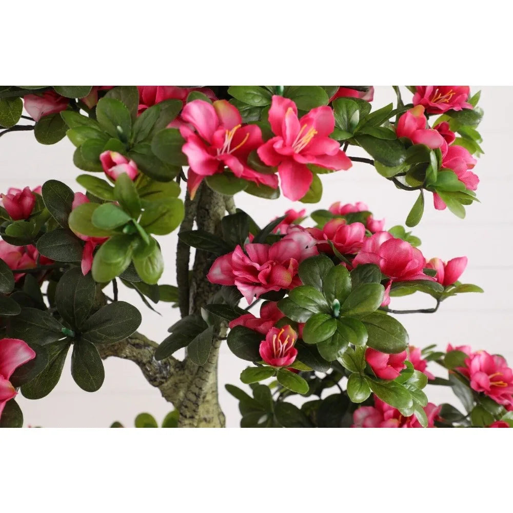 5' Azalea Artificial Flower Tree UV (Indoor/Outdoor) Home Decor.