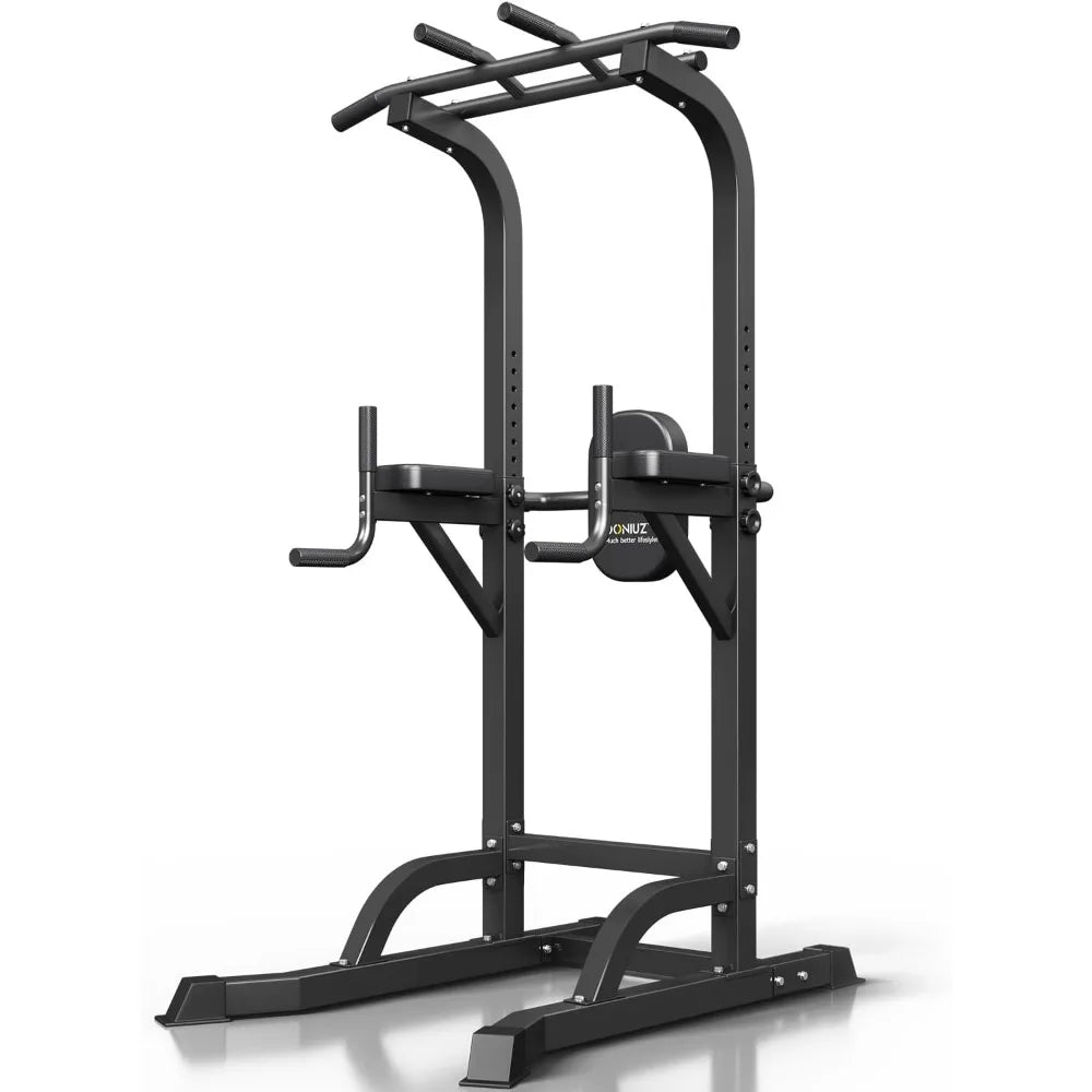 Power Tower Pull Up Bar and Dip Station, Multi-Function Home Gym, Strength Training Fitness Equipment, Height Adjustable