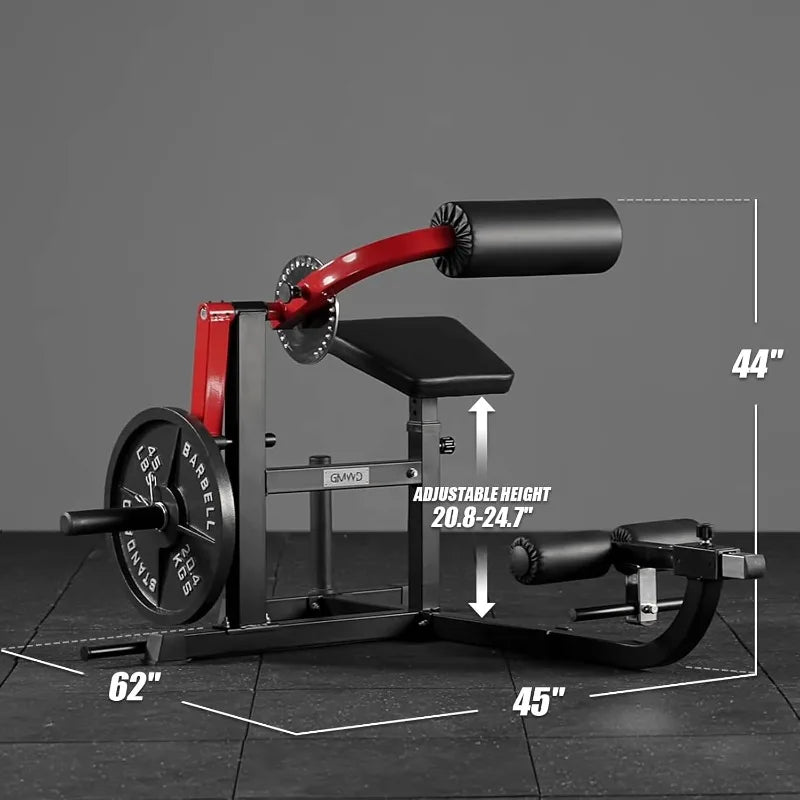 Machine, AB Crunch Back Extension Machine, AB Workout Machine, Core Machine Upper Body Strength Training Home Gym E