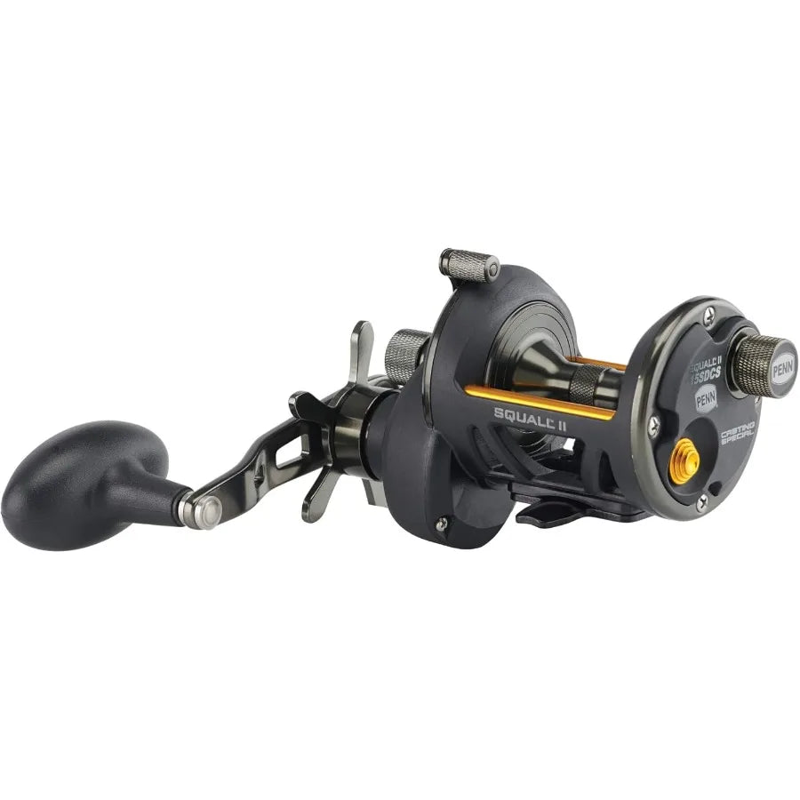 Squall II Star Drag Conventional Fishing Reel for Saltwater and Freshwater Angling HighPerformance Gear System with Smooth Drag