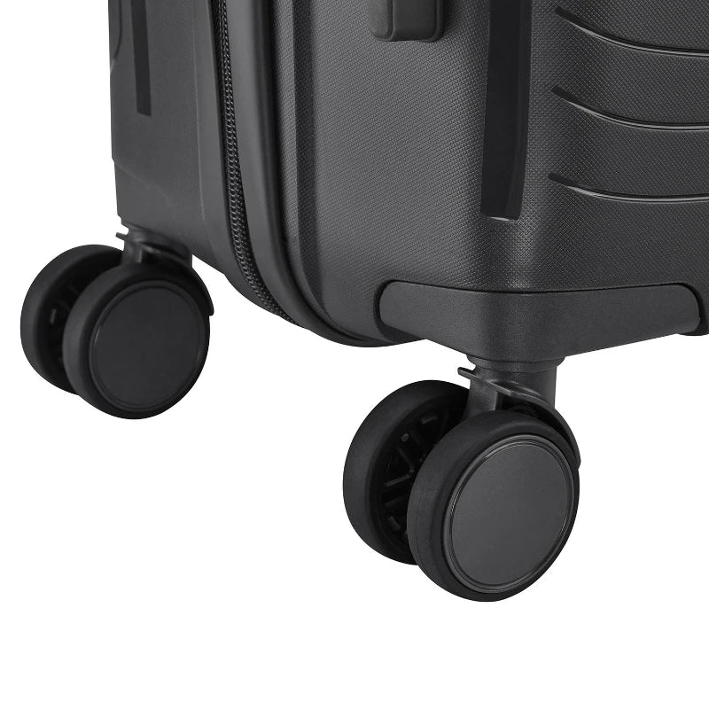 3 Set Large Capacity Students Trolley Case Zipper Thickening Rolling Luggage Case Combination Lock Luggage Travel Bag