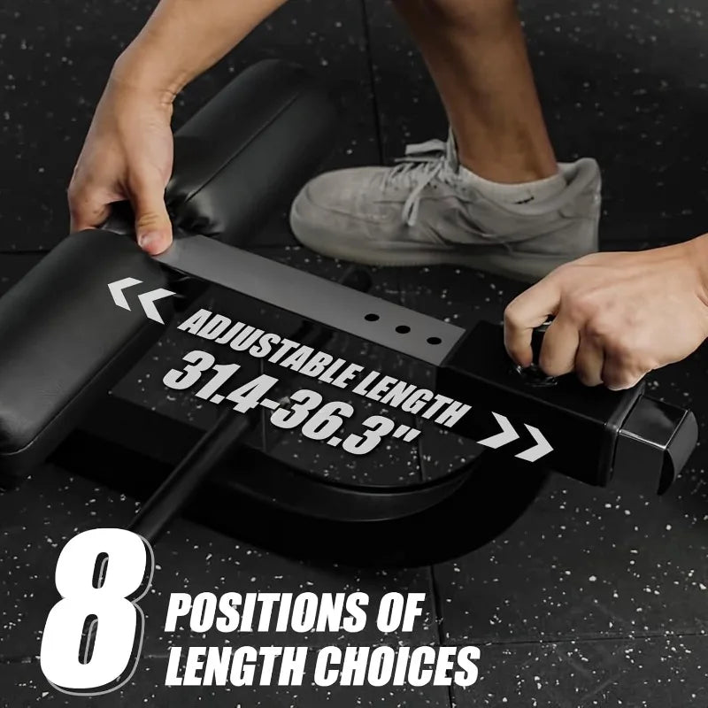 Machine, AB Crunch Back Extension Machine, AB Workout Machine, Core Machine Upper Body Strength Training Home Gym E