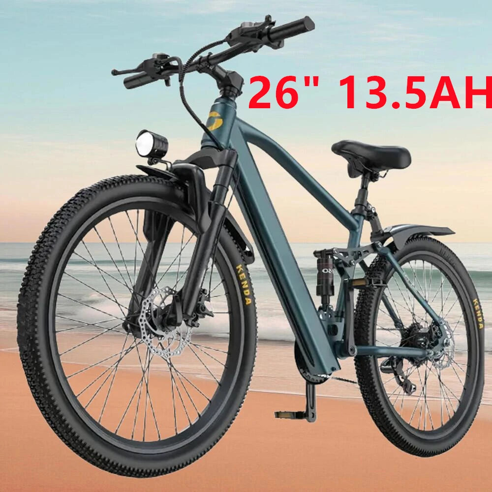 625W Peak Motor 26" 24" Electric Motorcycles Mountain E Bike For Adults, 23.9Mph 33Miles 10.4AH 13.5AH Electric Bicycle Ebike