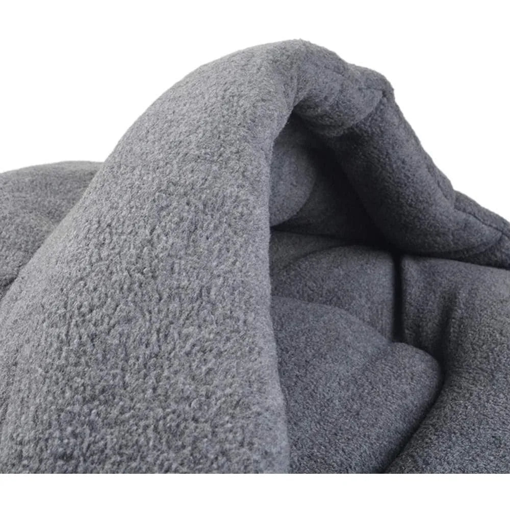 Heated Soft Cushion Dog Bed with Warm Sleeping Nest for Cats and Dogs, Large Size, Ideal for Winter Comfort