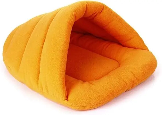 Heated Soft Cushion Dog Bed with Warm Sleeping Nest for Cats and Dogs, Large Size, Ideal for Winter Comfort
