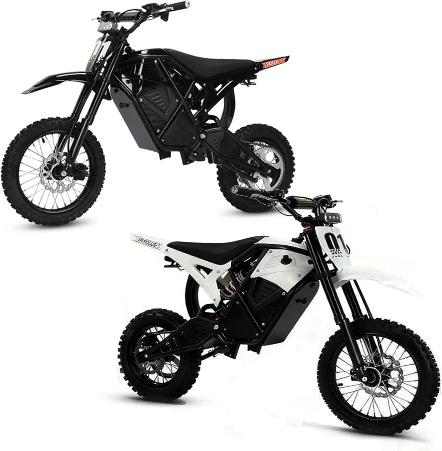 Electric Dirt Bike for Teens and Adults, 3000W Electric Motorcycle, 14/12 in Wide Tires, 38 Mph Speed, Equipped with 48V 23AH