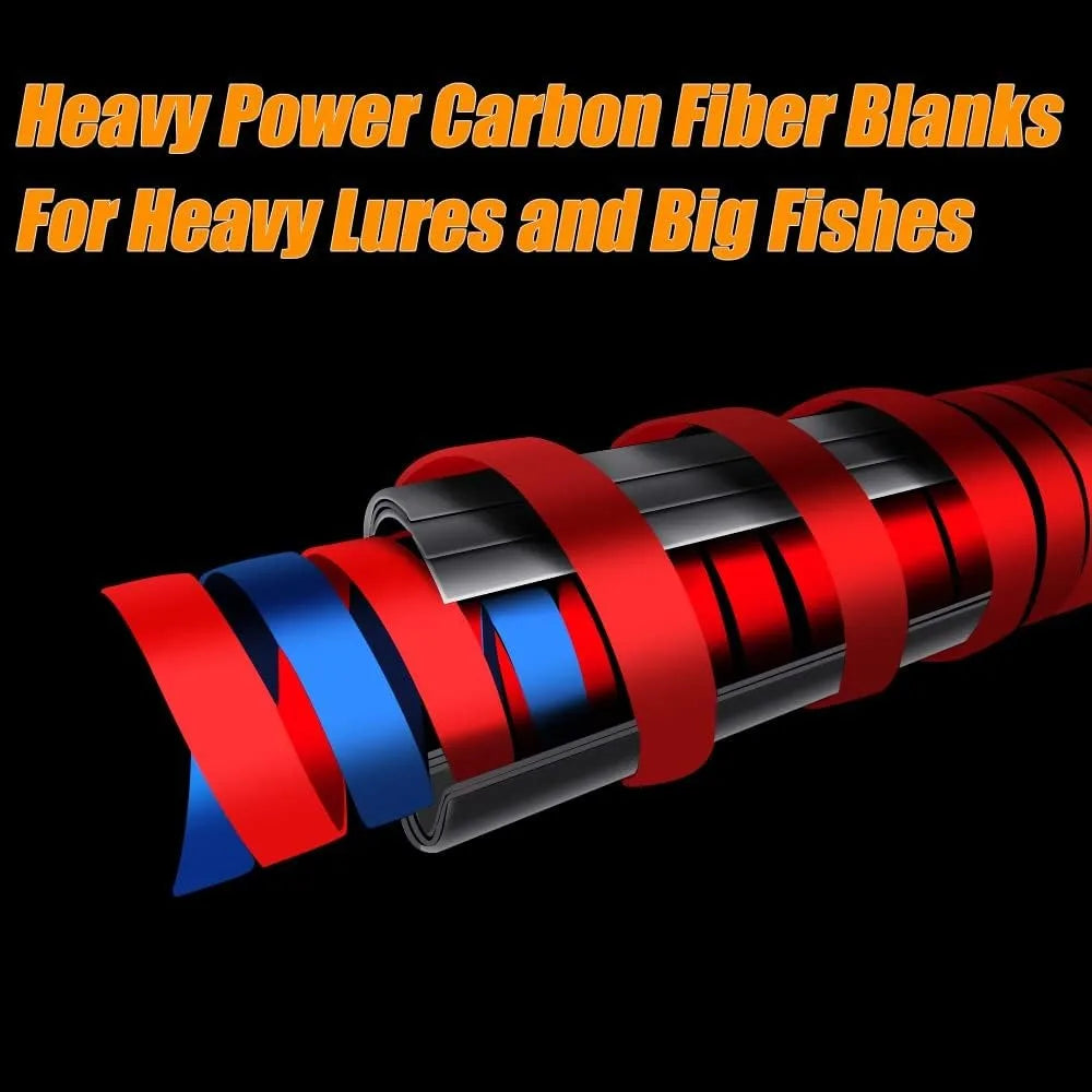 Surf rod and reel combination saltwater fishing tackle set, beach cast spinning rod kit