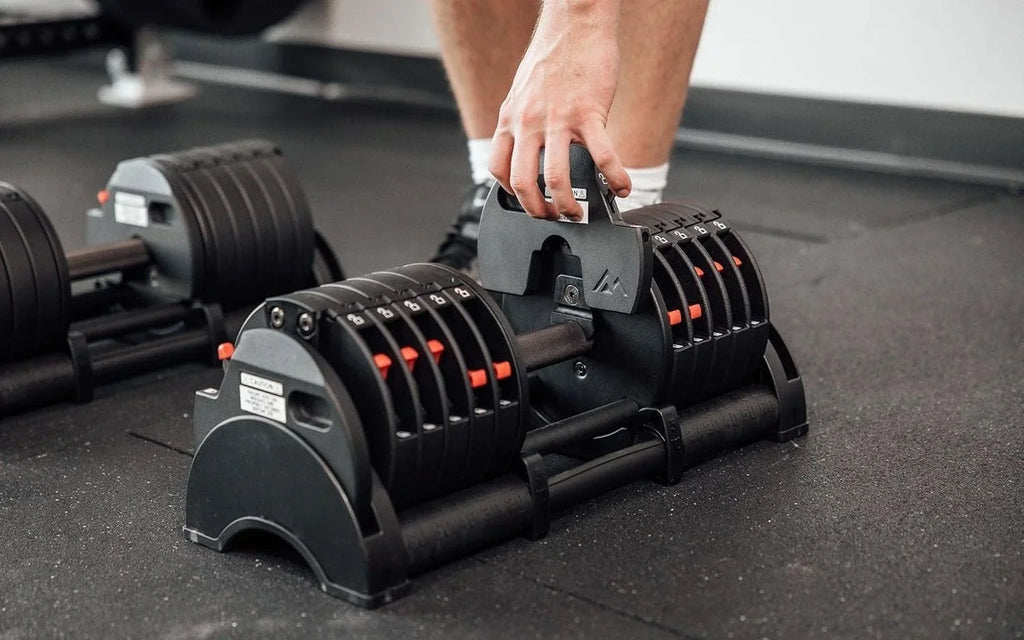 HOT SELLIG QUALITY Fitness Quickdraw Adjustable Dumbbells, Multiple Weight Ranges Available Including: 5-30, 5-40,5-50 And 5-60