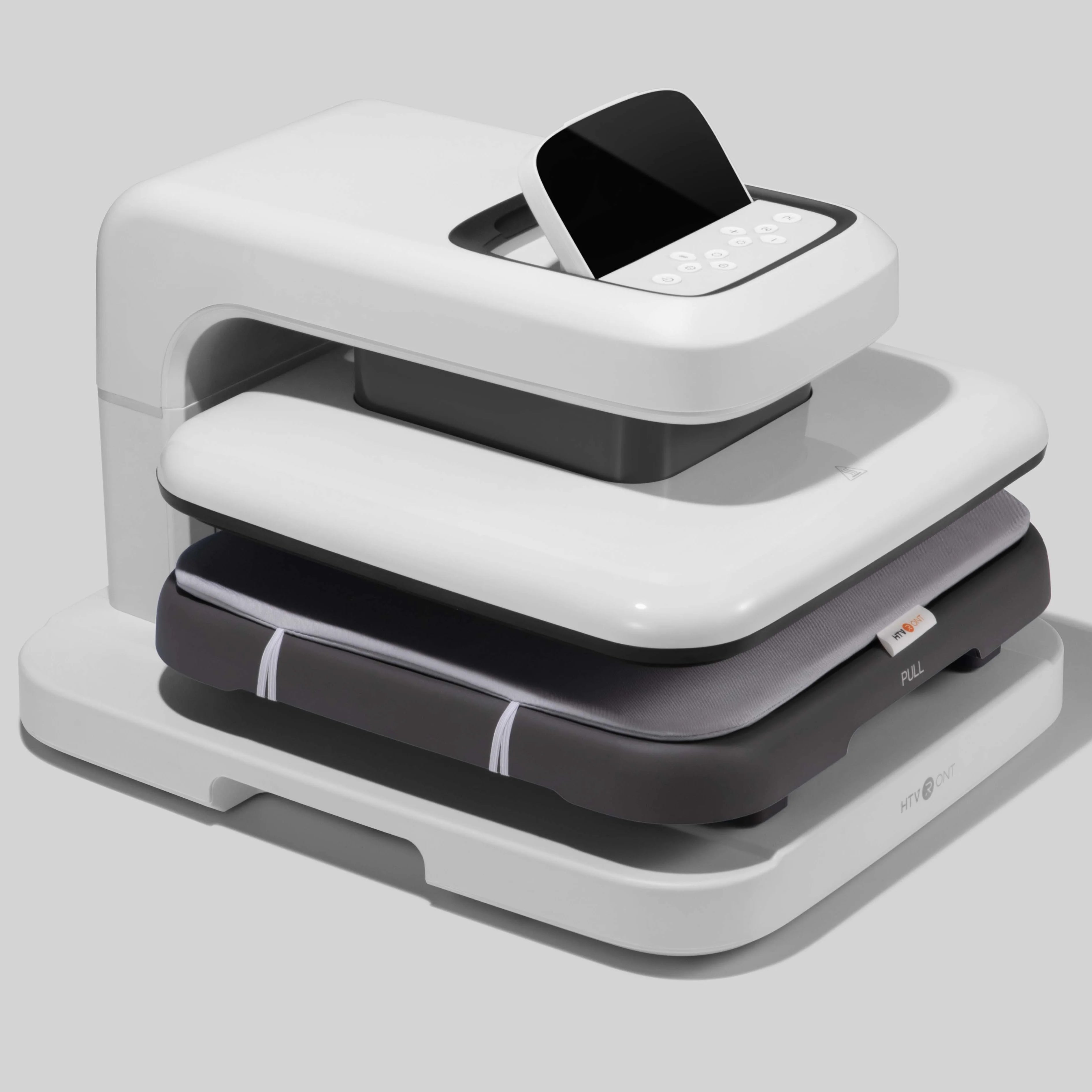 HTVRONT Auto Heat Press 2 - Heat Press Machine Adjustable Pressure 15x15 for HTV, Sublimation, Heat Press Projects