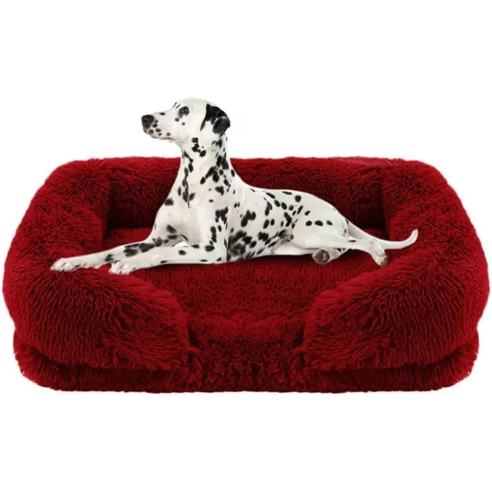 Autumn Winter Warm Removable Cover Dog Sofa Bed Cat Pad Large Size Pet Bed for Comfortable Rest