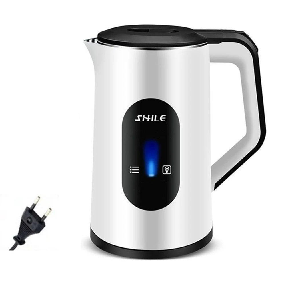 3L Stainless Steel Electric Hot Water Boiler Auto-Shutoff Thermal Water Kettle 1500W Fast Boil Boil Water Pot Home Kitchen Tool