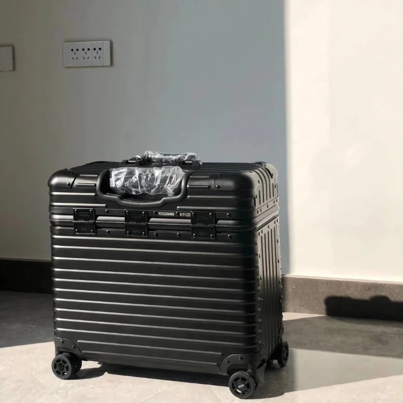 German Luggage Trolley Case Magnesium Aluminum Alloy High-grade Sense Storage Box Travel Case Outdoor Airplane Large Capacity