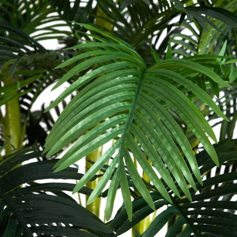 9.5’ Giant Five Stalk Artificial Areca Palm Tree Home Decor