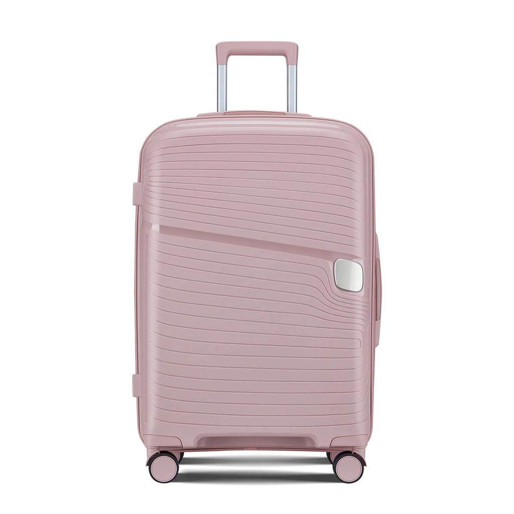 3 Set Large Capacity Students Trolley Case Zipper Thickening Rolling Luggage Case Combination Lock Luggage Travel Bag