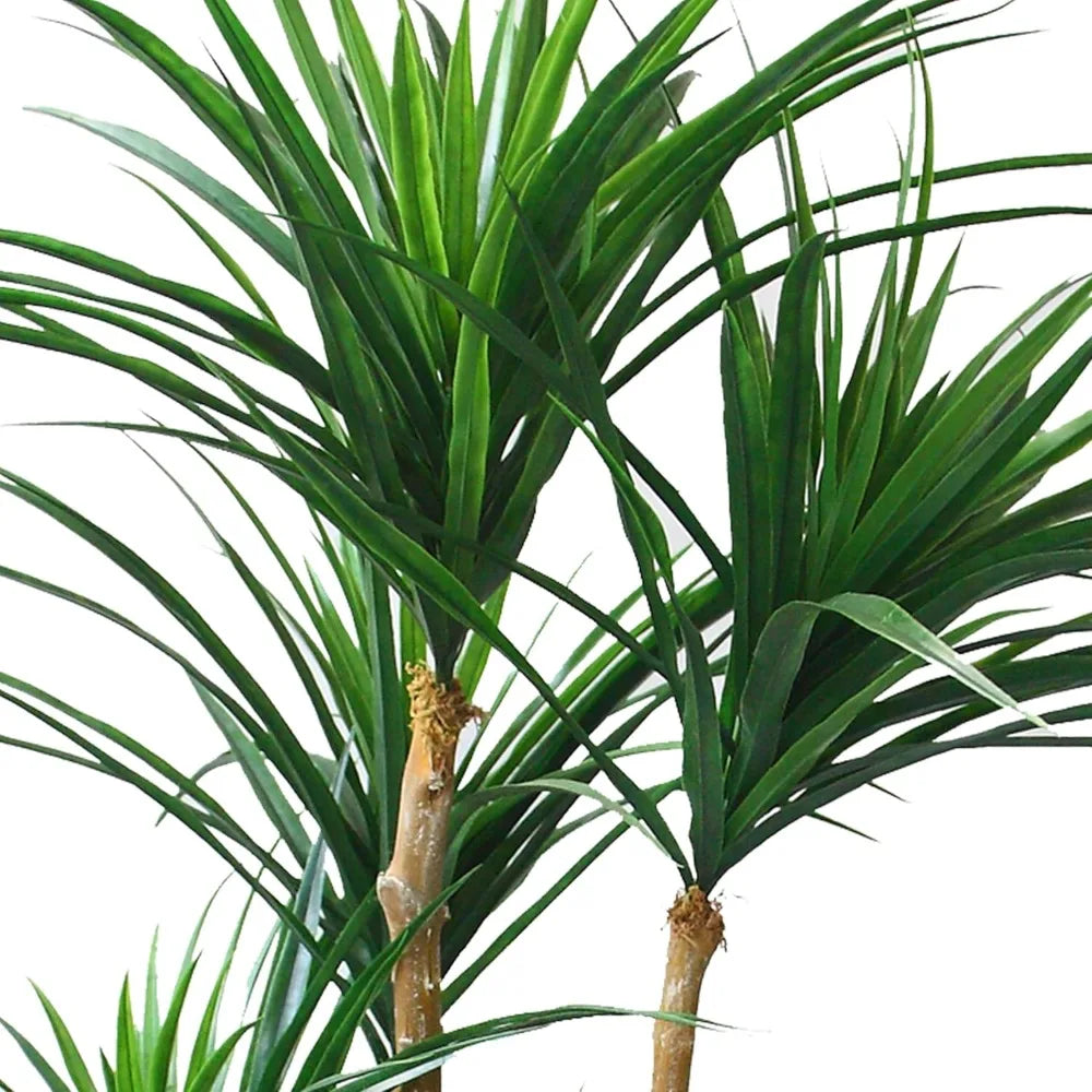 51-Inch Artificial Yucca Plant with Rubber Leaves for Living Room, Bedroom & Office Decor